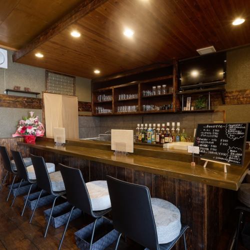 人気のカウンター席◎