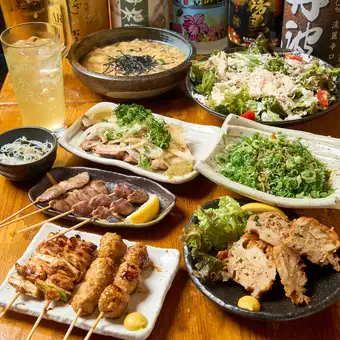 【各種ご宴会に◎】全7品満腹宴会コース　飲み放題付4000円