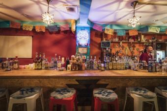 You can enjoy the Mexican atmosphere to the fullest!