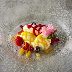 Flavourful panna cotta