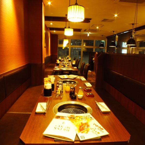 ◆ There are tatami mats and digging seats ★ For banquets with a large number of people ◎ After all, the welcome and farewell party is a yakiniku banquet !! (The image is an affiliated store)