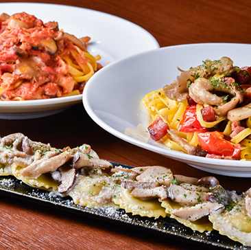 こだわりパスタをご提供