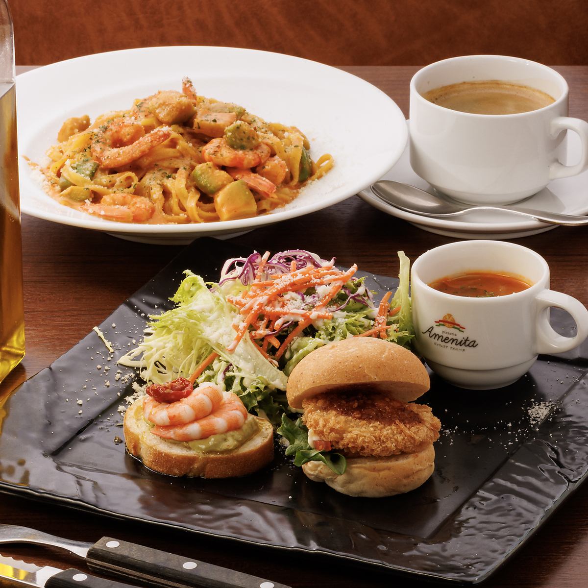 女子会やママ会にもぴったりのランチタイムをお楽しみください！