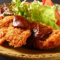 大山鶏 チキンカツ