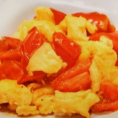 Tomato and egg stir fry