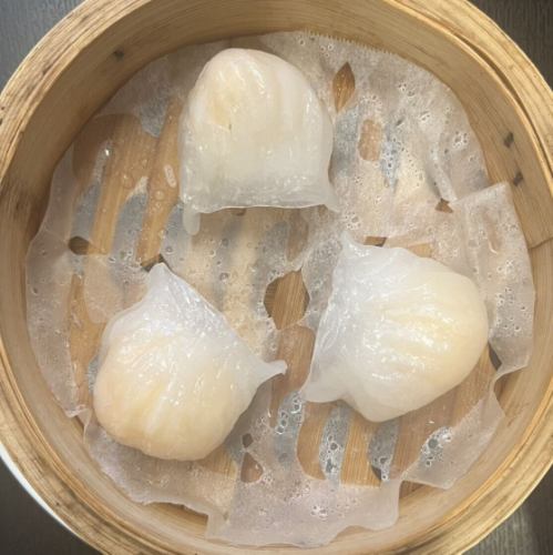 Steamed shrimp dumplings (3 pieces)