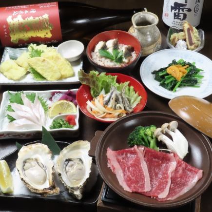 [Hiroshima Specialty All-You-Can-Eat Course] Hiroshima local cuisine 6,600 yen [8 dishes in total]