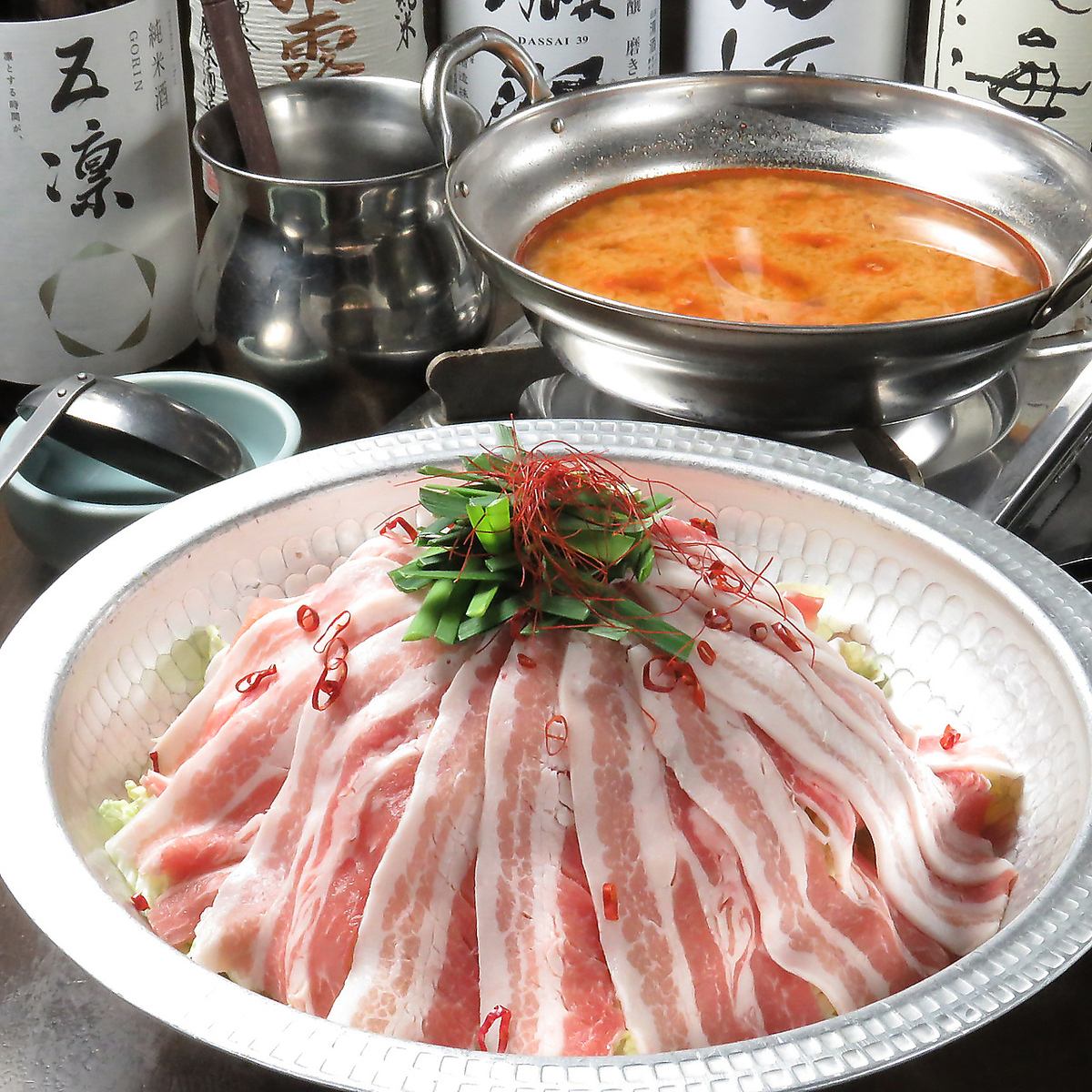 旬満載の4400円コース！+800円でプレミアム飲放付