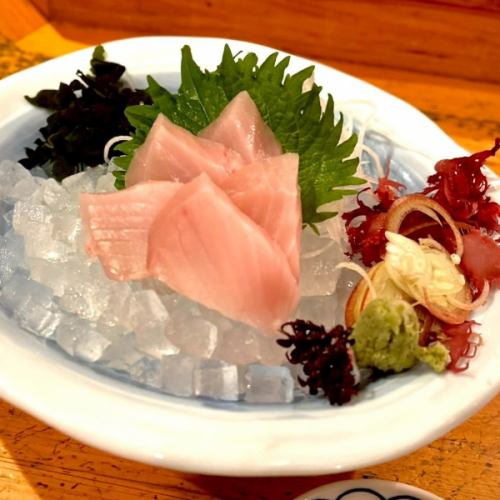 Spanish mackerel sashimi