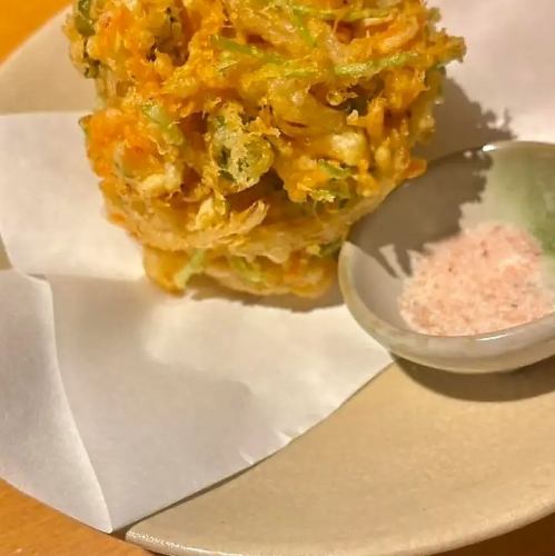 桜海老かき揚げ