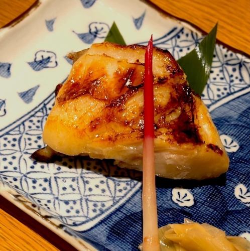 銀むつのカマ焼き