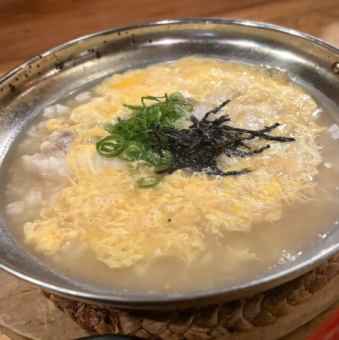 虎ふぐのあら出汁雑炊