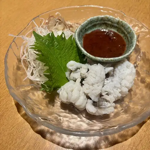 山口西京産 鱧の湯引き