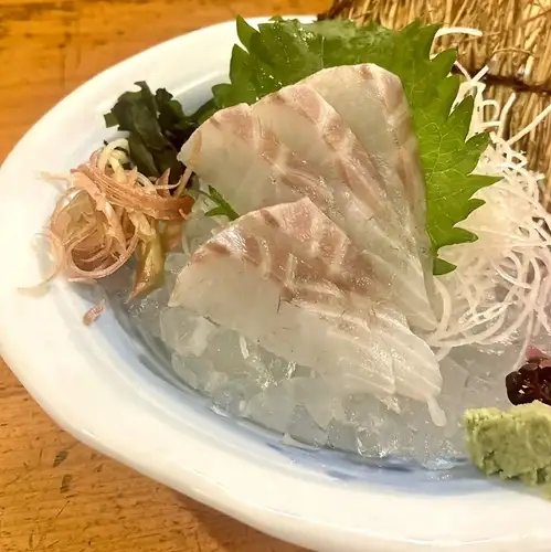 瀬戸内海産 スズキの刺身