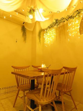 We have stylish private rooms perfect for dates and anniversaries!