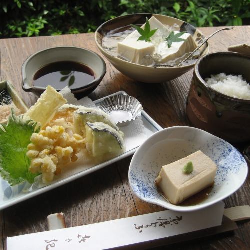 Kyoto cold tofu set
