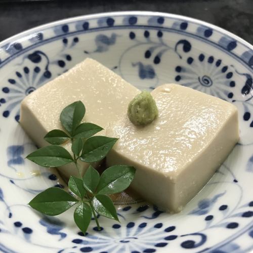 homemade sesame tofu