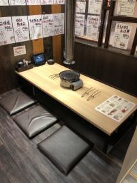 We are fully equipped with a digging-type private room.You can relax in a relaxed seat without worrying about the surroundings.It is also ideal for drinking parties and dates with friends.Please feel free to contact us regarding your budget.Kanazawa / Yakiniku / Private room / Banquet / All-you-can-drink / Midnight / Katamachi / Noto beef / Year-end party / Sushi / Welcome and farewell party / Christmas / Date / Girls' party / Birthday / Meat cake