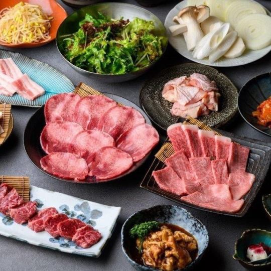 【A5和牛×飲み放題120分】厳選《13品》コース 6,000⇒5,000円(税込)