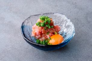 天然マグロネギトロユッケ