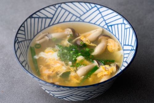 Egg soup