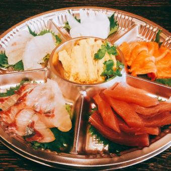 【可外帶、線上預約！】每日手捲壽司套餐（共6種）/3,800日圓（含稅）