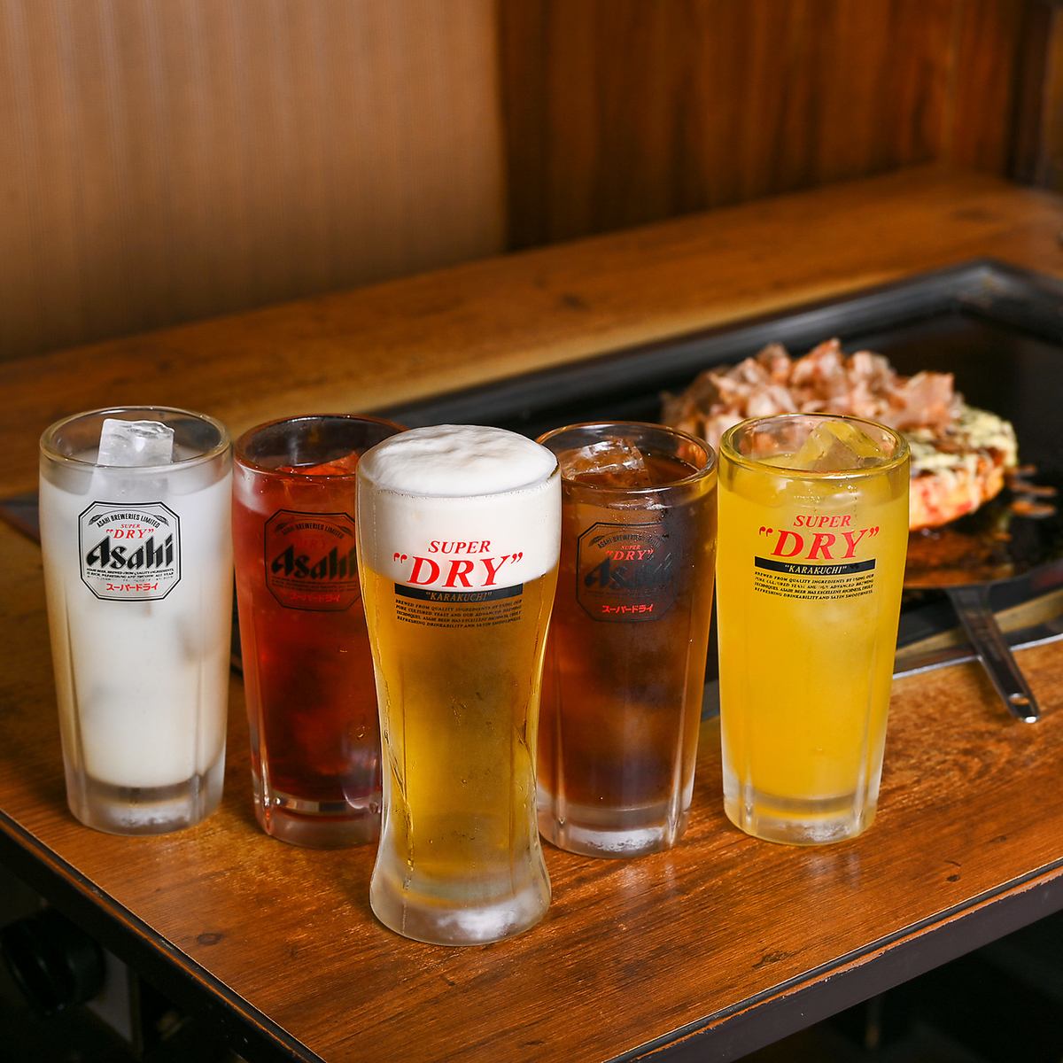 各種宴会におすすめ☆アルコール付き90分食べ飲み放題が3500円♪