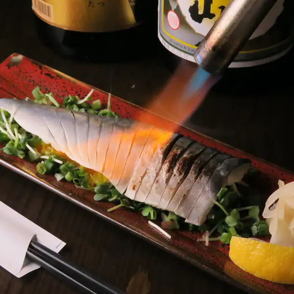 ＜名物＞炙りしめサバ