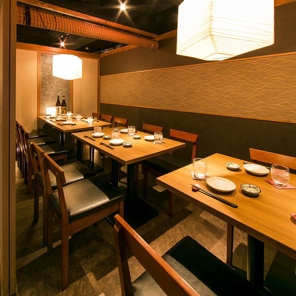 The Japanese-style private room can accommodate from 2 to 130 people!