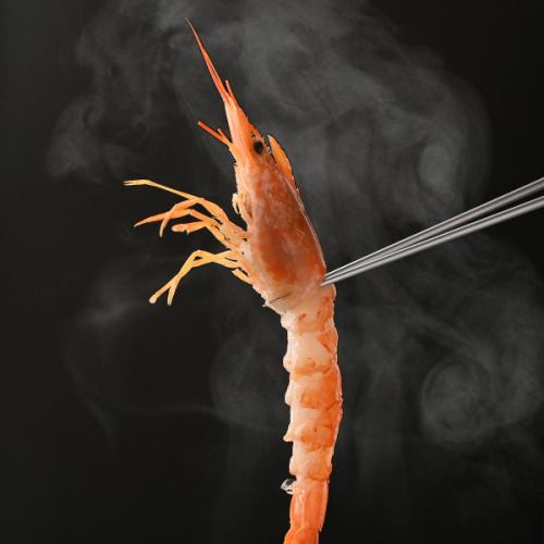 Specialty! Red shrimp shabu-shabu
