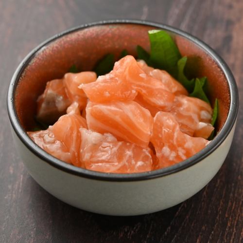 Salted salmon that goes well with sake