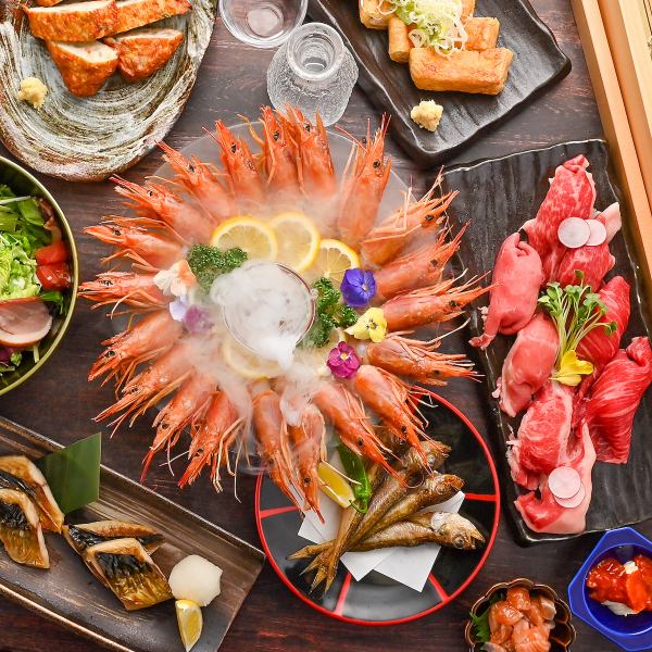 旬の食材で織りなす本格和食コース!