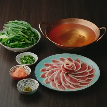 [2-hour all-you-can-drink included] Enjoy carefully selected Kyoto duck shabu-shabu ◎ 7 dishes in total, including seasonal Japanese cuisine and rice porridge to finish [8000 yen]