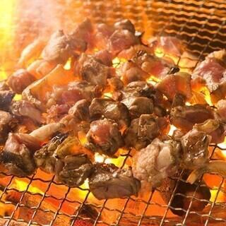 こだわりの焼き鳥をどうぞ