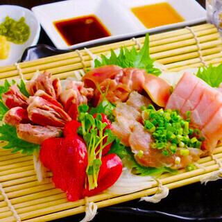 5種精選本地雞肉刺身