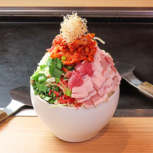 豚キムチもんじゃ