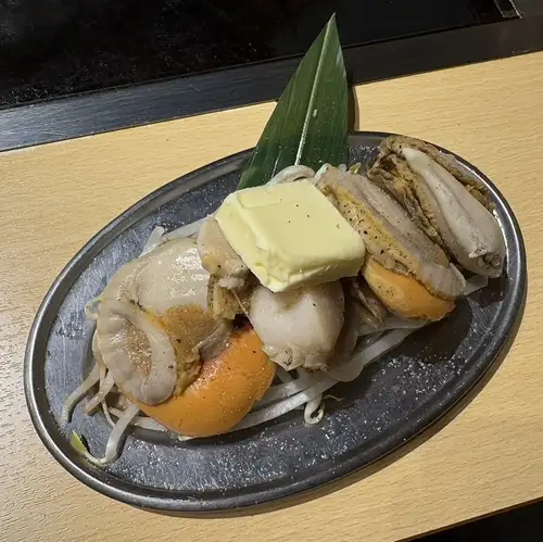 Scallops in butter (4 pieces)