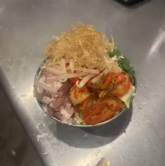 Half Pork Kimchi Monjayaki
