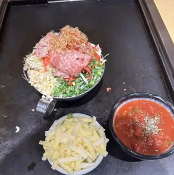 Half Taco Rice Monja