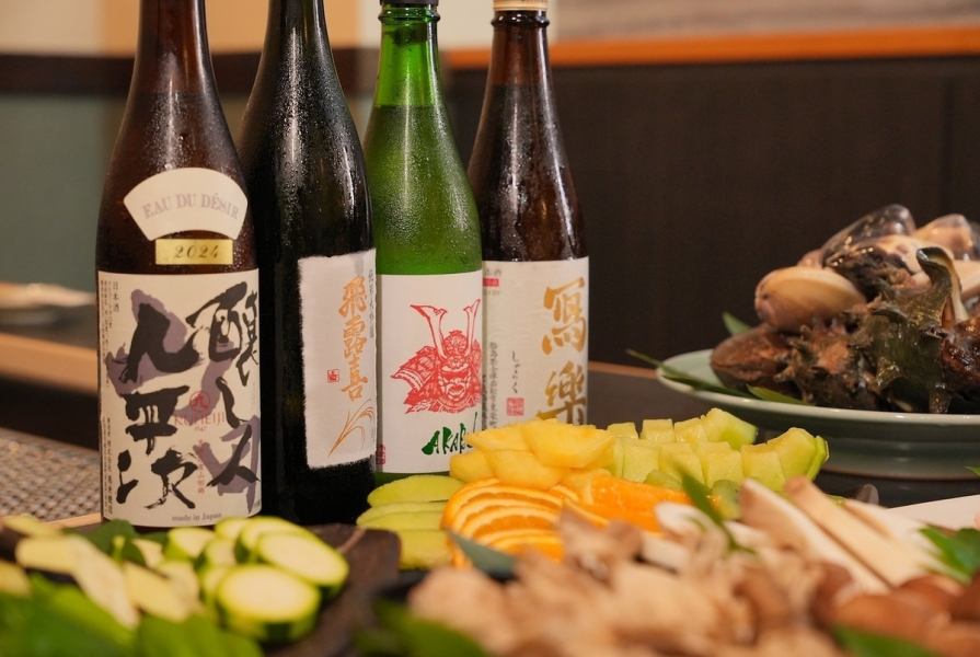 【日本酒・焼酎】全国の地酒を取り揃え！