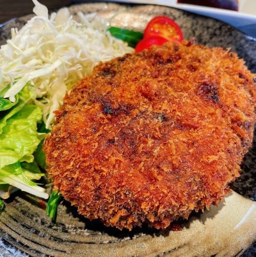 エビのチリソースあえ/エビマヨ/手作りメンチカツ