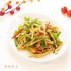 Stir-fried shredded pork and peppers