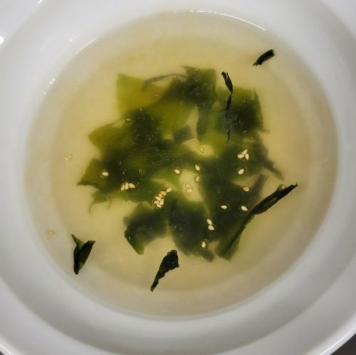 わかめスープ
