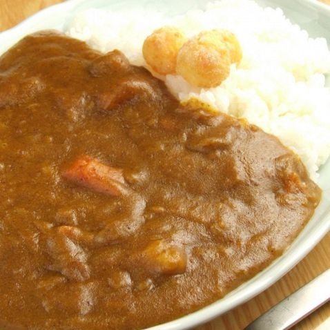 海老揚げ団子カレー