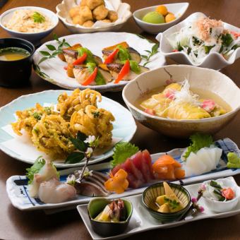 [ご宴会に]宴会コース（全9品）/120分飲み放題付き 6000円（税込）