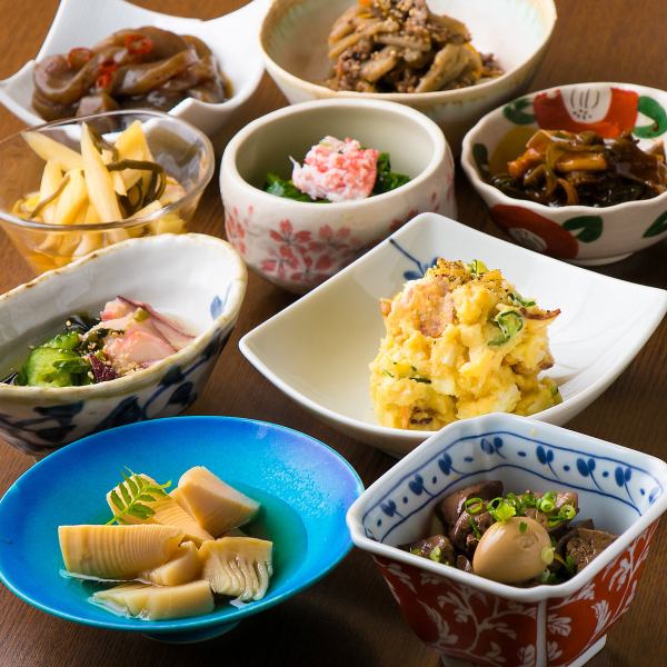【旬の食材を楽しむ】おばんざい各種～