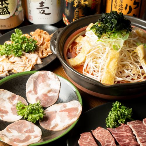 名物★秘伝のたれに漬け込んだ唐々焼きや旨辛い唐々鍋を楽しめるコースは2H飲み放題付で5300円～♪