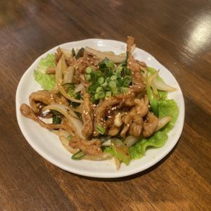 鶏セセリピリ辛炒め