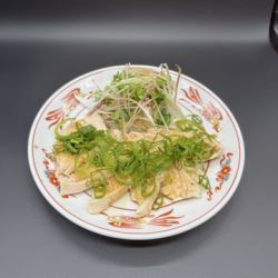 辛旨な鶏ハムポン酢