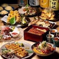 【飲み放題付】特選鰻×肉料理の極みコース
